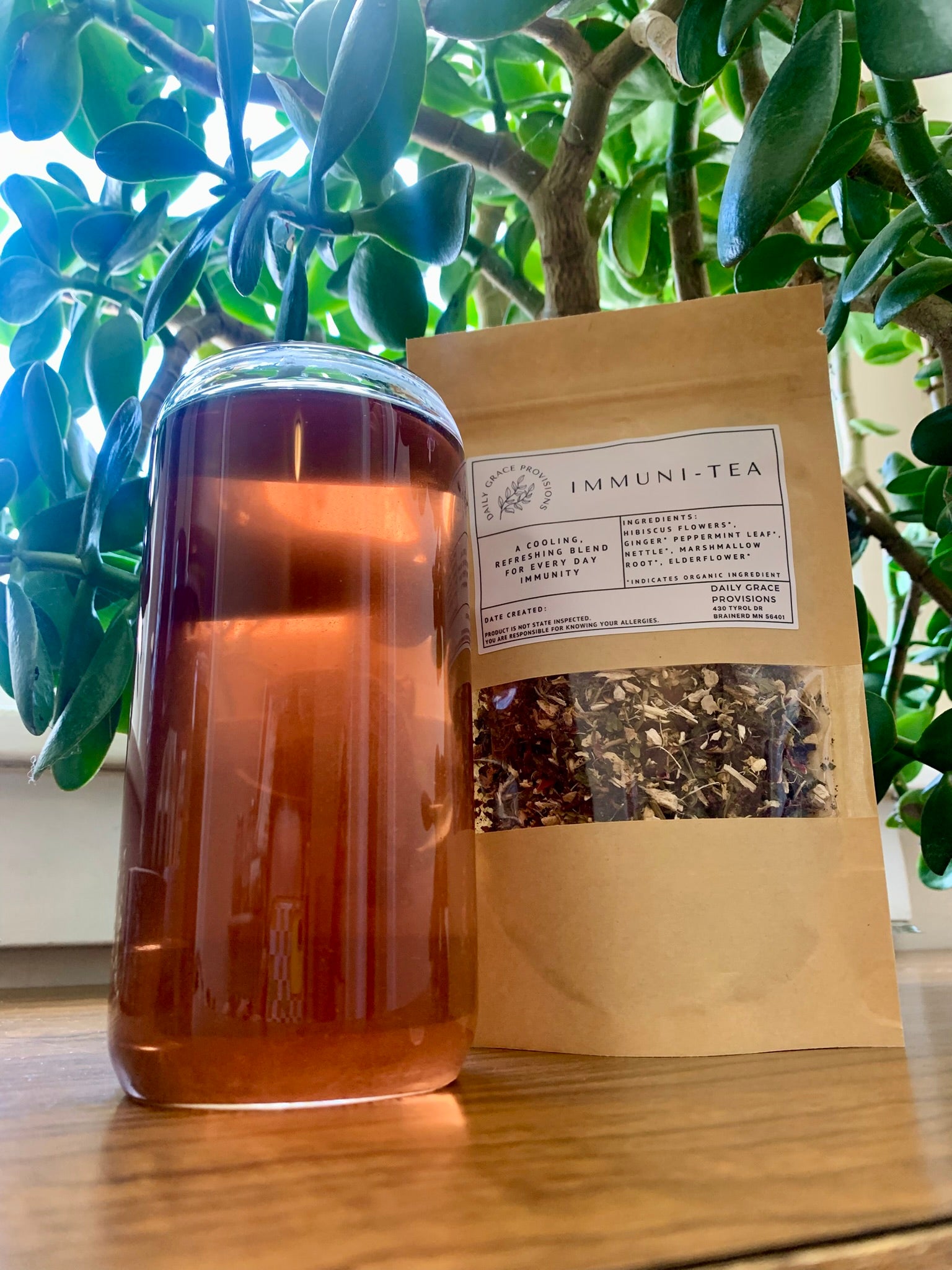 Brew color for tea